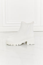Work For It Matte White Chelsea Boots