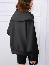 Amira Half-Zip Lantern Sleeve Top