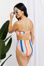 Take A Dip Twist Striped Two-Piece