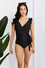 Float On Black One-Piece
