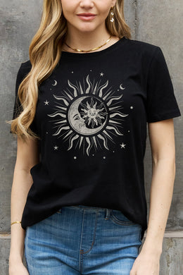 Sun, Moon, and Star Tee