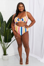 Take A Dip Twist Striped Two-Piece