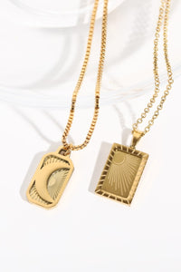 Celestial Pendant Necklace