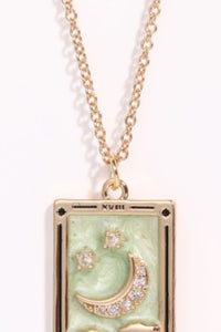 Tarot Card Pendant Necklace