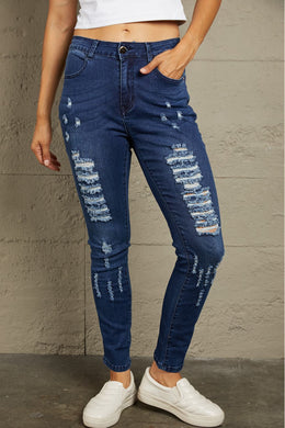 Ana Distressed Skinny Jeans