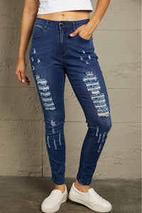 Ana Distressed Skinny Jeans
