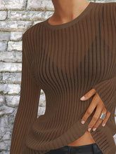 Britany Ribbed Knit Top