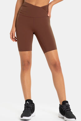 Nikki V-Waist Biker Shorts