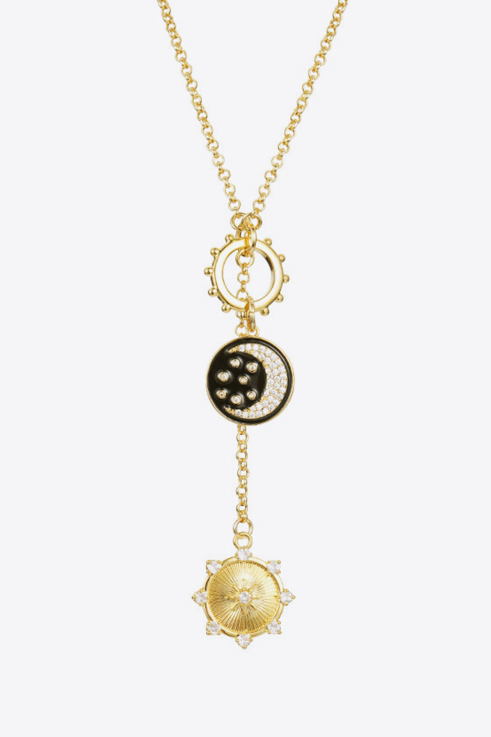 Sun and Moon Necklace