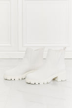 Work For It Matte White Chelsea Boots