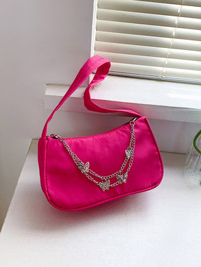 Lilah Butterfly Charm Hand Bag