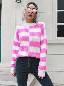 Penelope Two-Tone Sweater