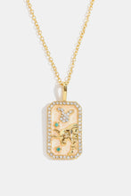 Rhinestone Zodiac Necklace