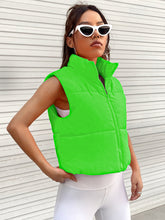Margot Zip-Up Puffer Vest