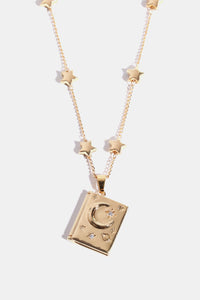 Star and Moon Necklace