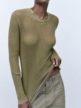 Britany Ribbed Knit Top