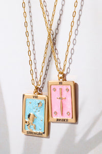 Tarot Card Necklace