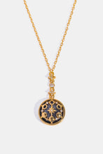 Vintage Blue Sandstone Necklace