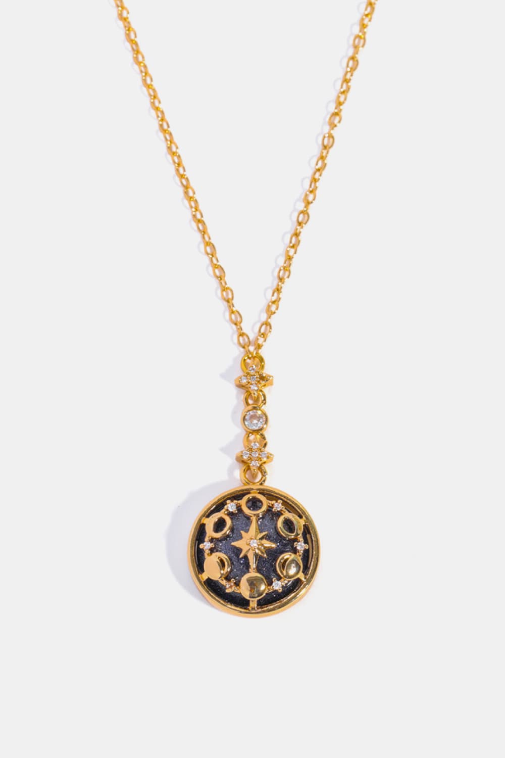 Vintage Blue Sandstone Necklace