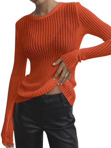 Britany Ribbed Knit Top