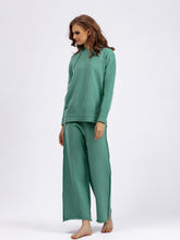 Lennon Long Sleeve Hooded Sweater and Knit Pants Set