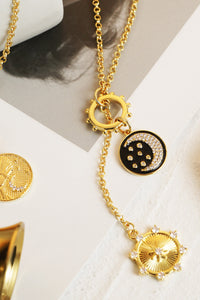 Sun and Moon Necklace