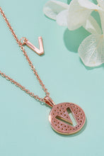 Initial Necklace U-Z