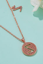 Initial Necklace U-Z