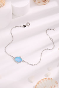 Opal Hamsa Bracelet