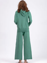 Lennon Long Sleeve Hooded Sweater and Knit Pants Set