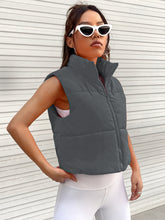 Margot Zip-Up Puffer Vest