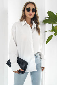 Get to Business Button Up