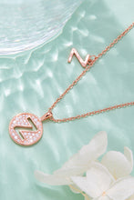 Initial Necklace U-Z