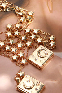 Star and Moon Necklace