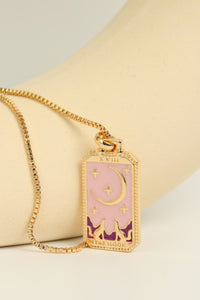 Tarot Card Necklace