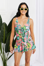 Sail With Me Coral Swim Dress