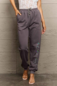 SKELETON Graphic Sweatpants