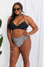 Summer Splash Black Two-Piece