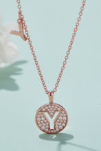 Initial Necklace U-Z