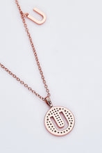 Initial Necklace U-Z