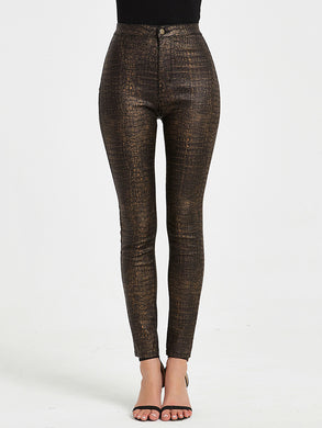 Mia Full Size Buttoned Long Jeans