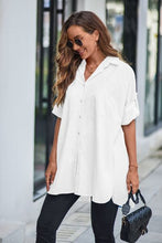 Full Size Button Up Long Sleeve Shirt