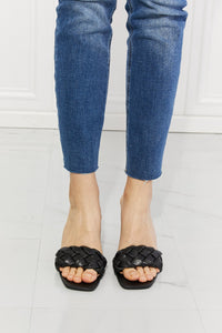 Top of the World Braided Heel Sandals