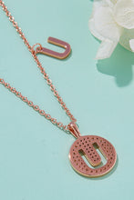 Initial Necklace U-Z