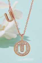 Initial Necklace U-Z