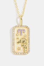 Rhinestone Zodiac Necklace