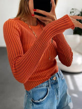 Britany Ribbed Knit Top