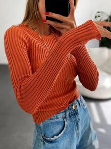 Britany Ribbed Knit Top