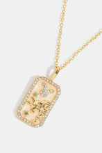 Rhinestone Zodiac Necklace