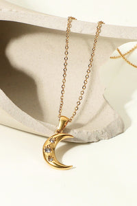 Moon Slice Necklace